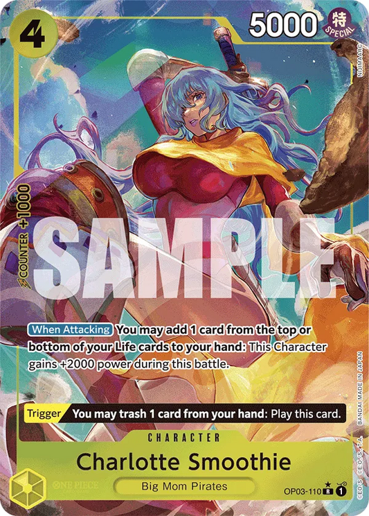 Charlotte Smoothie (OP03-110) PRB01 Alternate Art (AA)