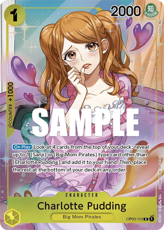 Charlotte Pudding (OP03-112) OP03 Alternate Art (AA)
