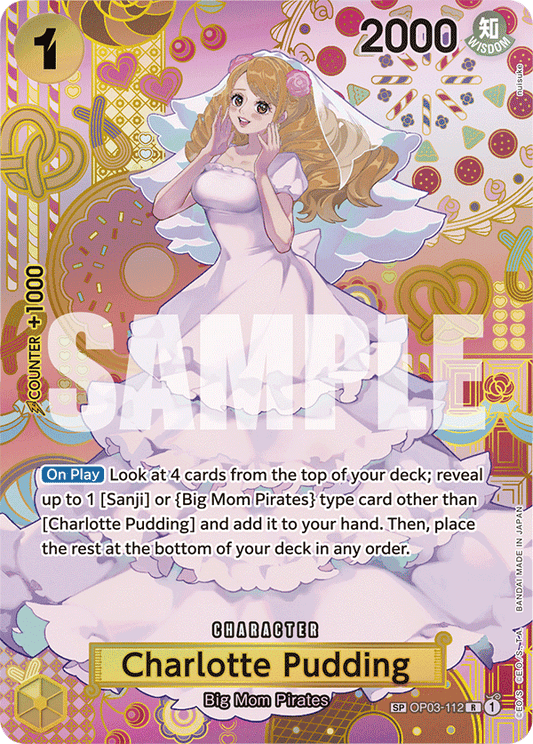 Charlotte Pudding (OP03-112) OP08 Special Rare (SP)