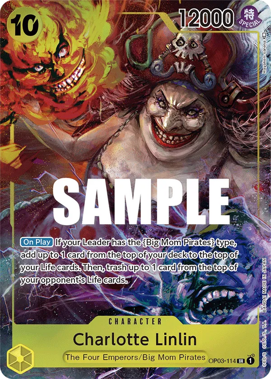 Charlotte Linlin (OP03-114) OP03 Alternate Art (AA)