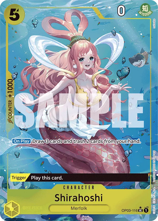 Shirahoshi (OP03-116) PRB01 Alternate Art (AA)