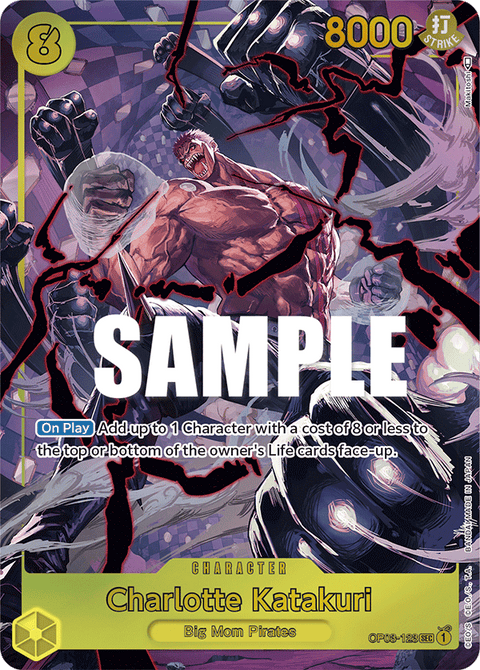 Charlotte Katakuri (OP03-123) OP03 Secret Rare (SEC) Alt Art (AA)