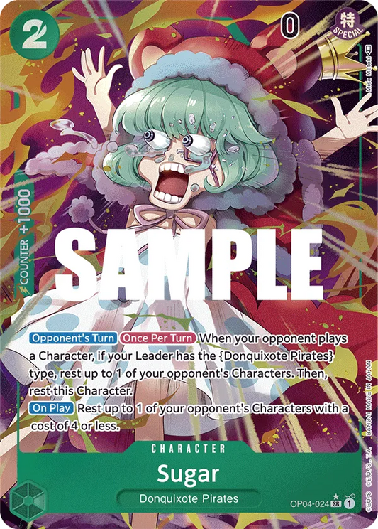 Sugar (OP04-024) OP04 Alternate Art (AA)