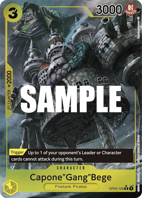 Capone"Gang"Bege (OP04-100) OP04 Alternate Art (AA)