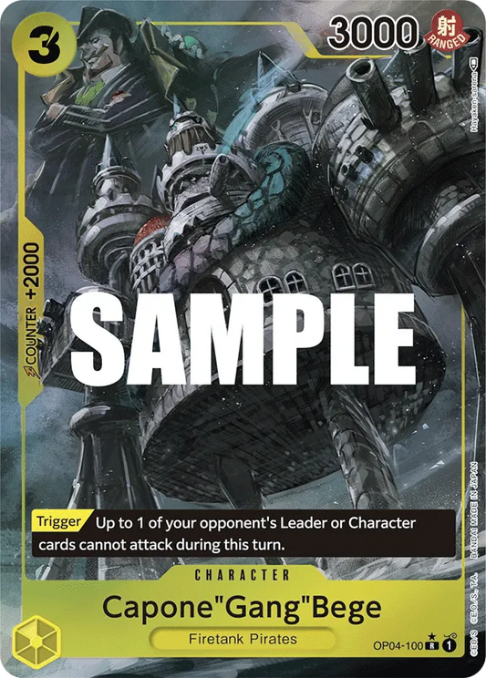 Capone"Gang"Bege (OP04-100) OP04 Alternate Art (AA)