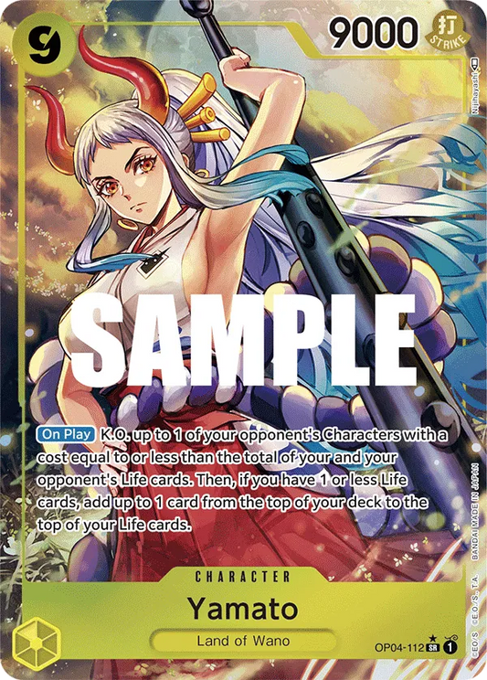 Yamato (OP04-112) OP04 Alternate Art (AA)