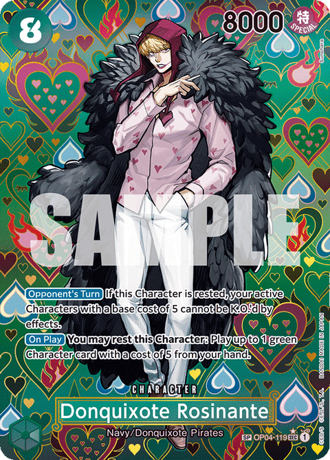 Donquixote Rosinante (OP04-119) OP09 Special Rare (SP)
