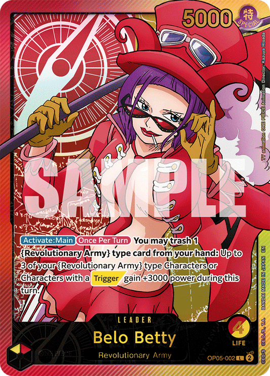 Belo Betty (OP05-002) EB02 Leader Alt Art (AA)