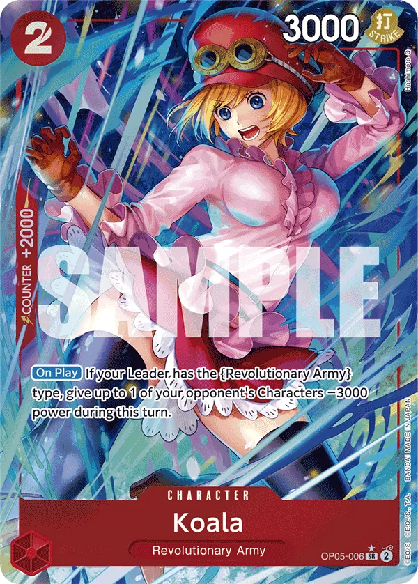 Koala (OP05-006) PRB01 Alternate Art (AA)