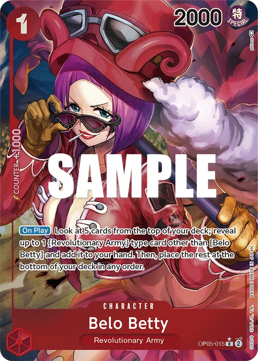 Belo Betty (OP05-015) OP05 Alternate Art (AA)