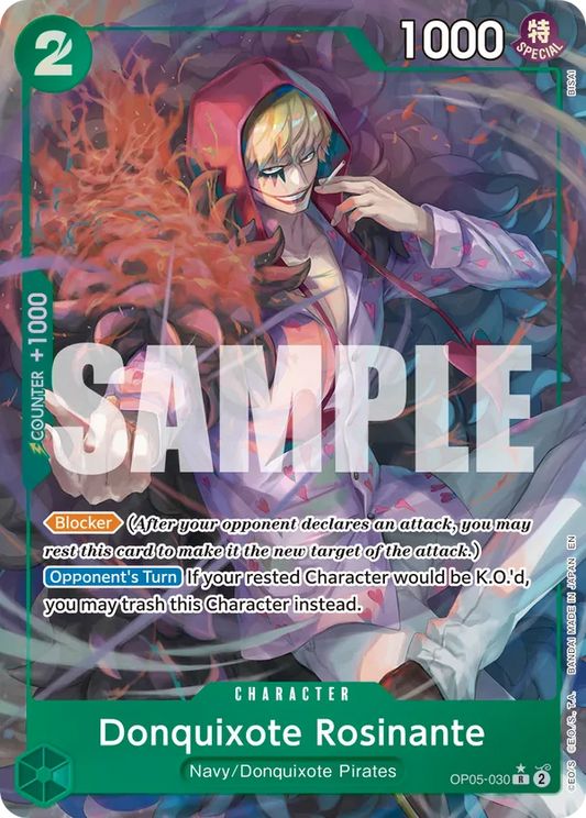 Donquixote Rosinante (OP05-030) PRB02 Alternate Art (AA)