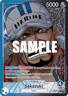 Sakazuki (OP05-041) OP05 Leader Alt Art (AA)