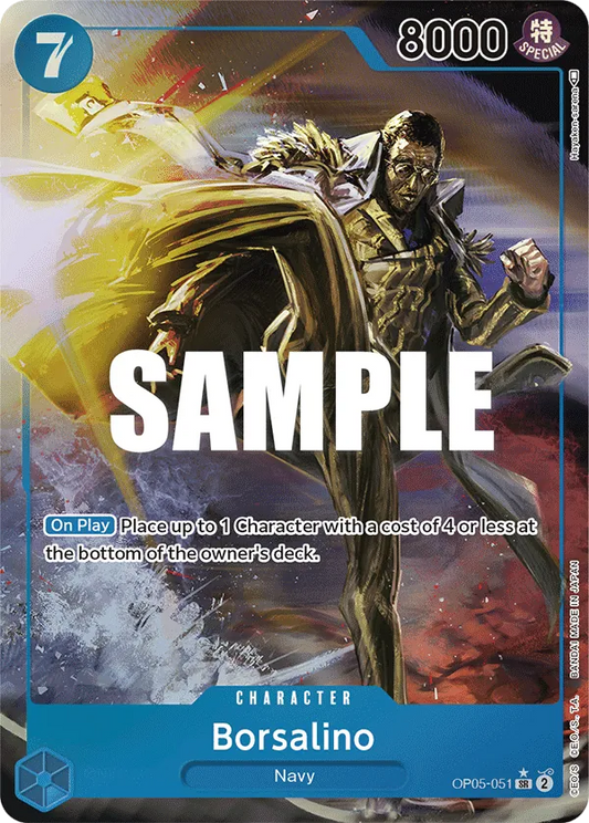 Borsalino (OP05-051) OP05 Alternate Art (AA)
