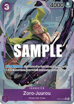 Zoro-Juurou (OP05-067) OP05 Alternate Art (AA)