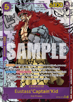 Eustass “Captain” Kid (OP05-074) PRB01 Manga Rare