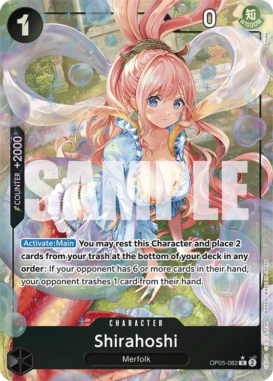 Shirahoshi (OP05-082) PRB01 Alternate Art (AA)