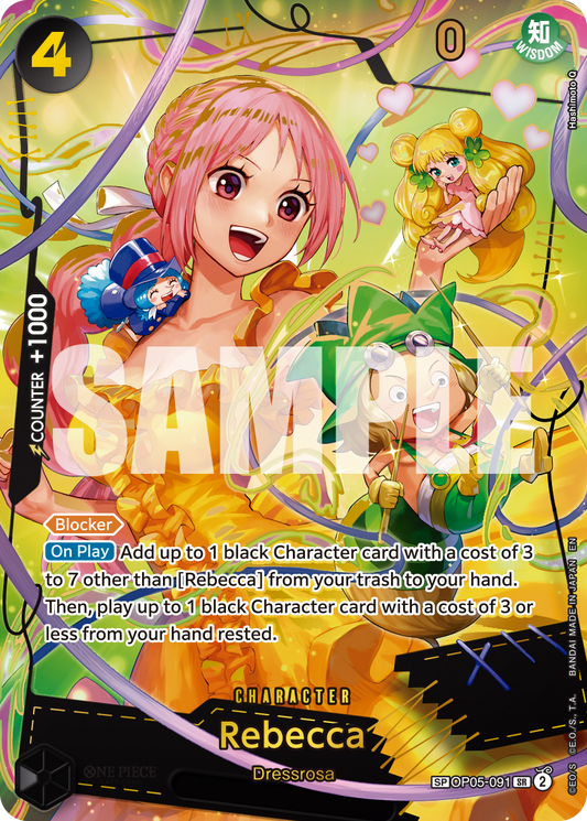Rebecca (OP05-091) PRB02 Special Rare (SP)