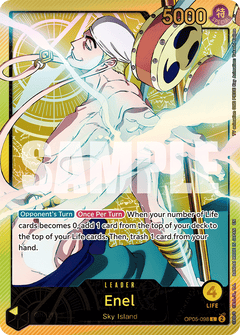Enel (OP05-098) EB02 Leader Alt Art (AA)