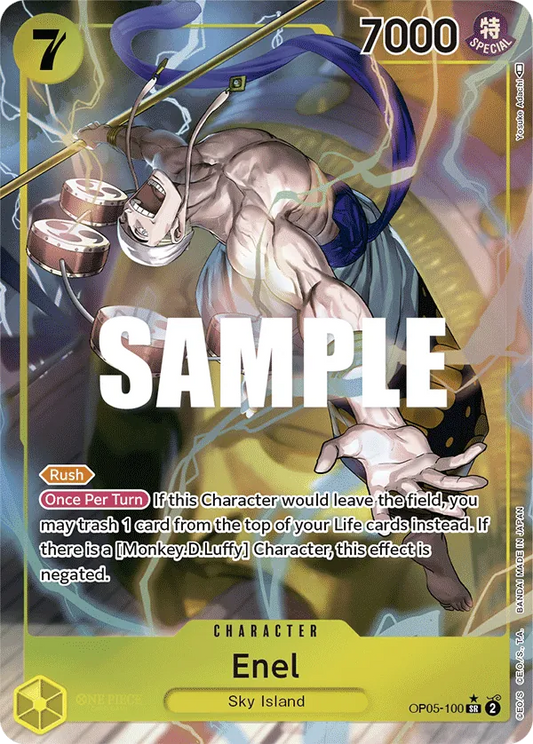 Enel (OP05-100) OP05 Alternate Art (AA)