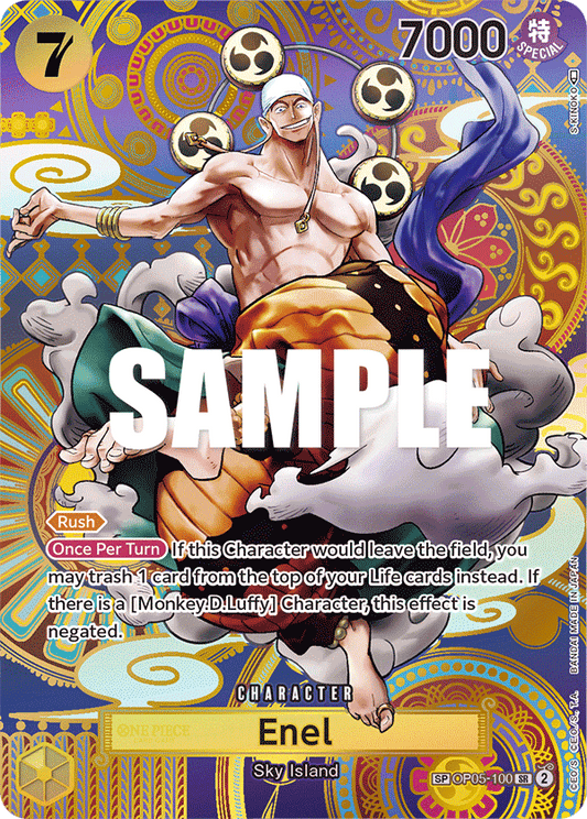Enel (OP05-100) OP05 Special Rare (SP)