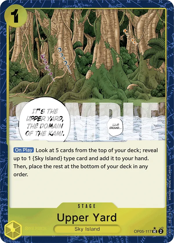 Upper Yard (OP05-117) PRB01 Alternate Art (AA)