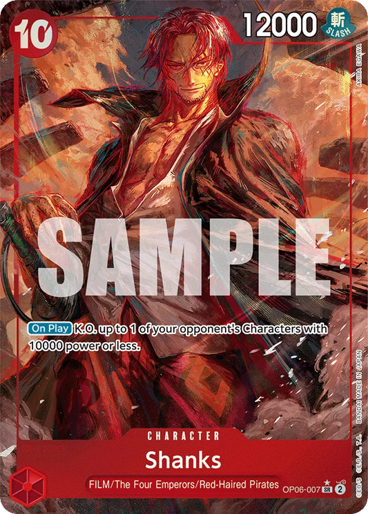 Shanks (OP06-007) OP06 Alternate Art (AA)