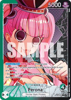 Perona (OP06-021) OP06 Leader Alt Art (AA)