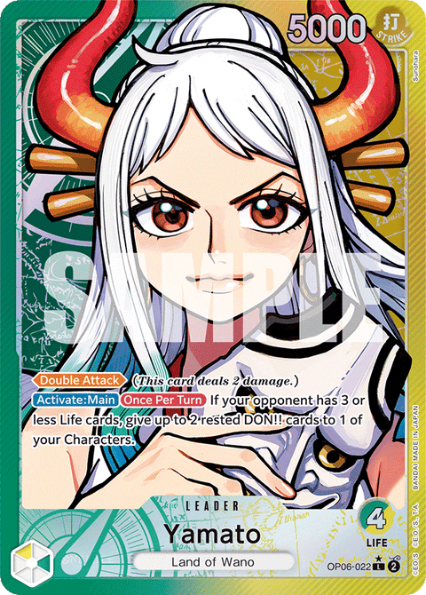 Yamato (OP06-022) OP06 Leader Alt Art (AA)