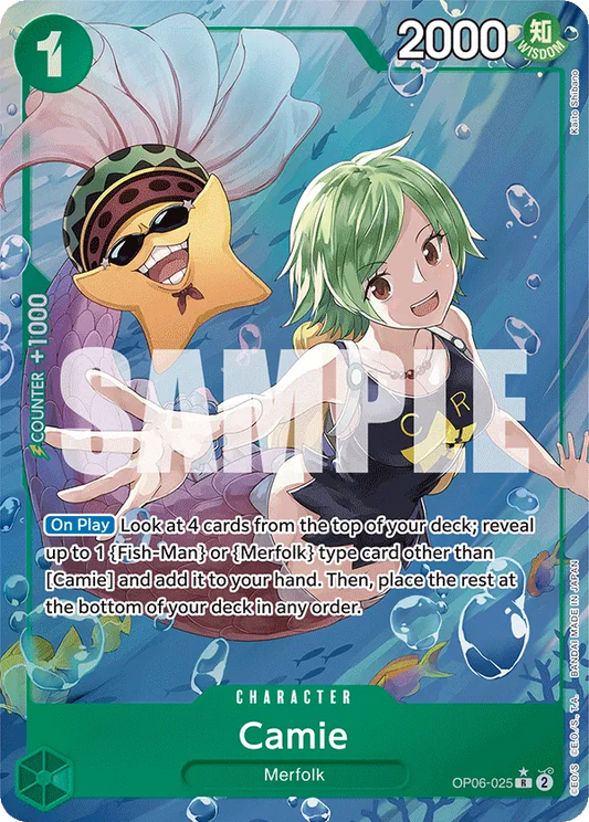 Camie (OP06-025) OP06 Alternate Art (AA)