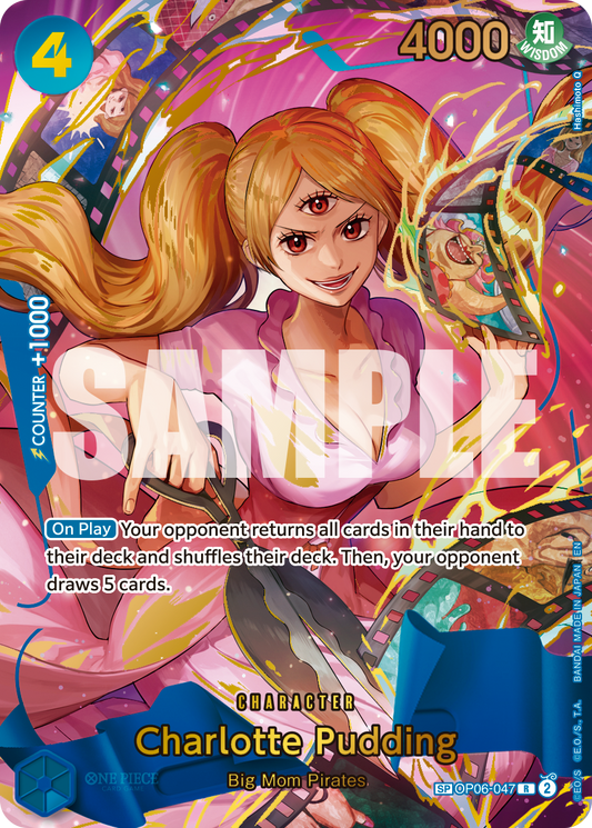 Charlotte Pudding (OP06-047) PRB02 Special Rare (SP)