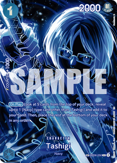 Tashigi (OP06-050) OP12 Special Rare (SP)