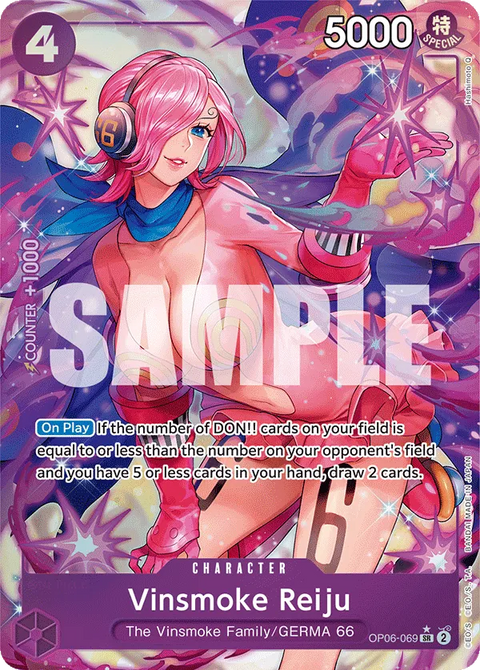 Vinsmoke Reiju (OP06-069) OP06 Alternate Art (AA)