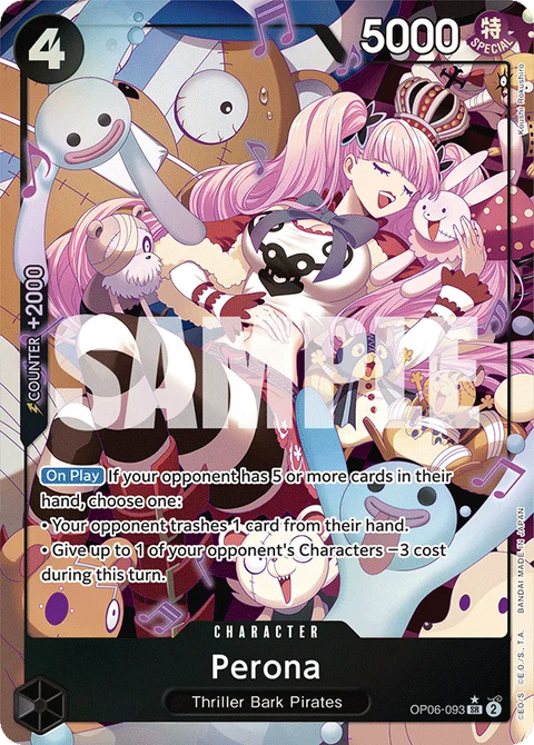 Perona (OP06-093) OP06 Alternate Art (AA)