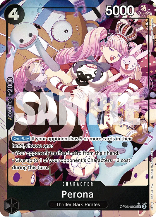 Perona (OP06-093) OP06 Alternate Art (AA)