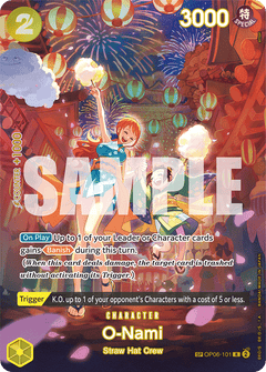 O-Nami (OP06-101) OP07 Special Rare (SP)