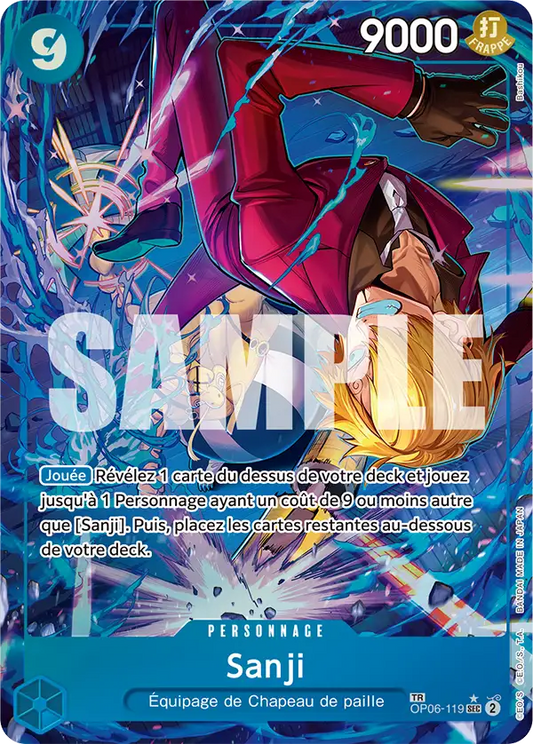 Sanji (OP06-119) French OP09 Treasure Rare