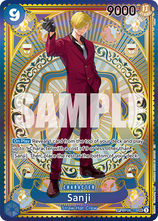 Sanji (OP06-119) OP11 Special Rare (SP)