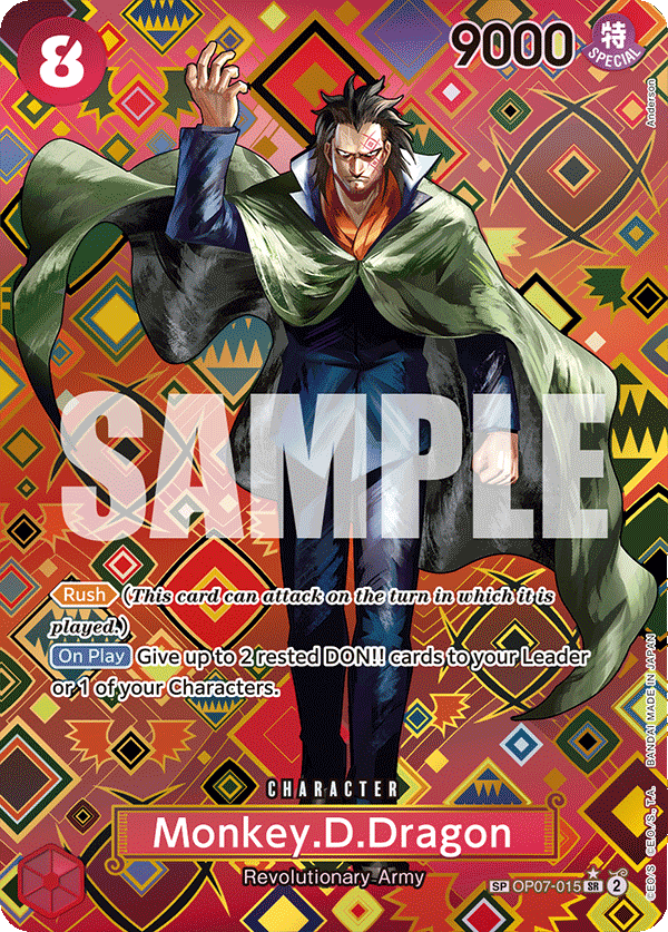 Monkey D. Dragon (OP07-015) OP09 Special Rare (SP)