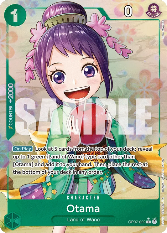 Otama (OP07-022) OP07 Alternate Art (AA)