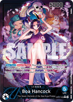 Boa Hancock (OP07-038) OP07 Leader Alt Art (AA)