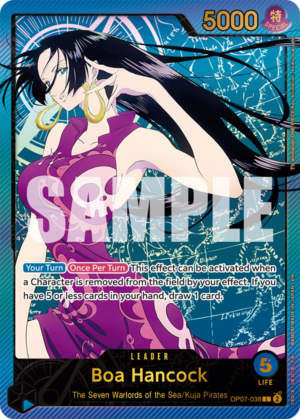 Boa Hancock (OP07-038) EB02 Leader Alt Art (AA)