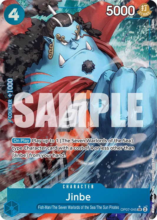 Jinbe (OP07-045) OP07 Alternate Art (AA)
