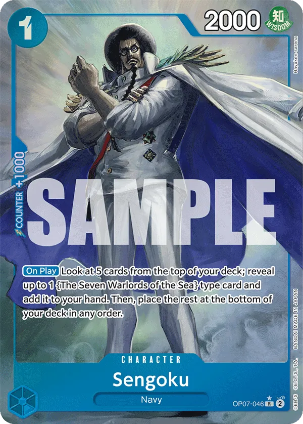 Sengoku (OP07-046) OP07 Alternate Art (AA)