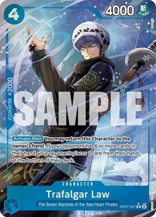 Trafalgar Law (OP07-047) OP07 Alternate Art (AA)