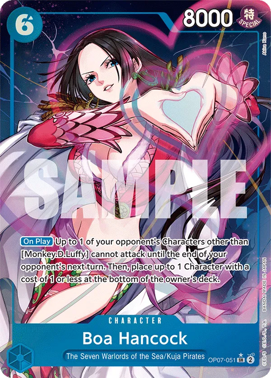 Boa Hancock (OP07-051) OP07 Alternate Art (AA)
