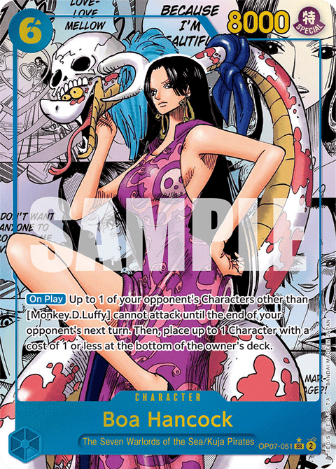 Boa Hancock (OP07-051) OP07 Manga Rare