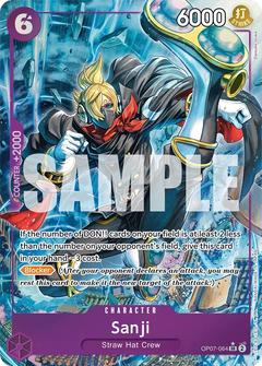 Sanji (OP07-064) OP07 Alternate Art (AA)
