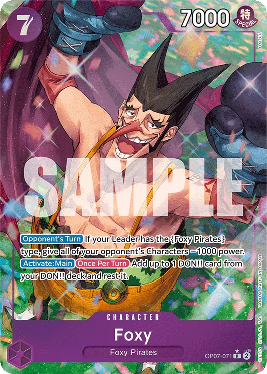 Foxy (OP07-071) OP07 Alternate Art (AA)