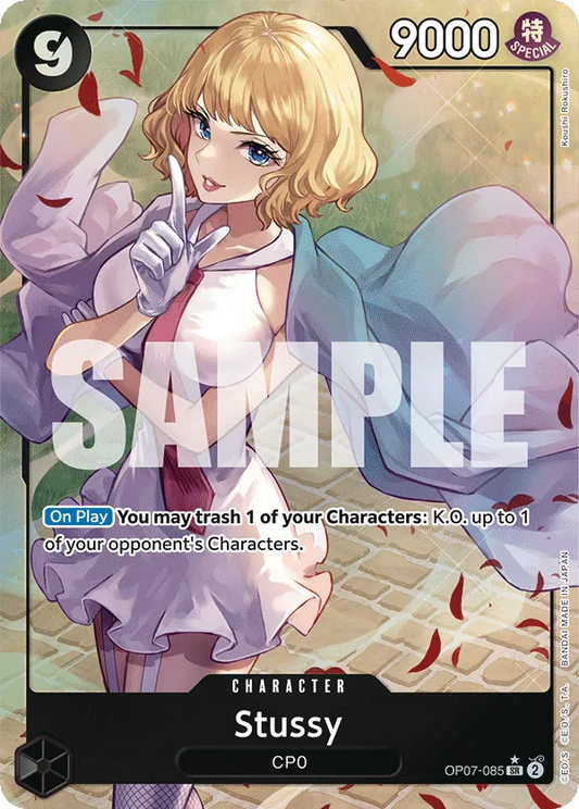 Stussy (OP07-085) OP07 Alternate Art (AA)