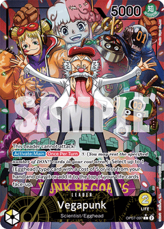 Dr. Vegapunk (OP07-097) OP07 Leader Alt Art (AA)